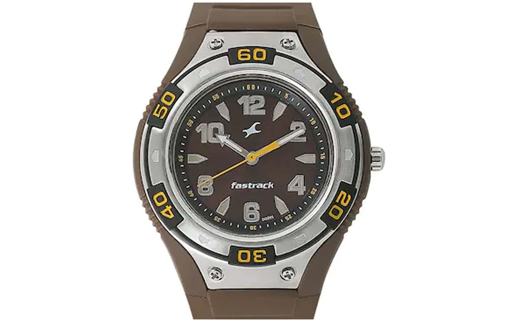 Fastrack 9333PP06J Brown Metal Analog Men's Watch | Watch | Better Vision