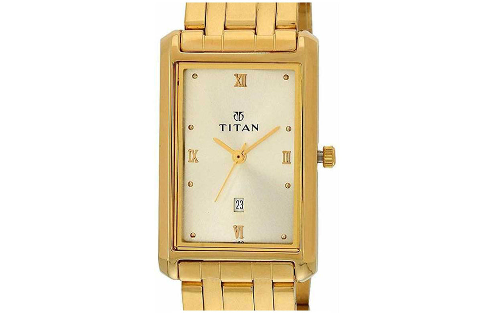 Titan NE1416YM05 Gold Metal Analog Men's Watch | Watch | Better Vision