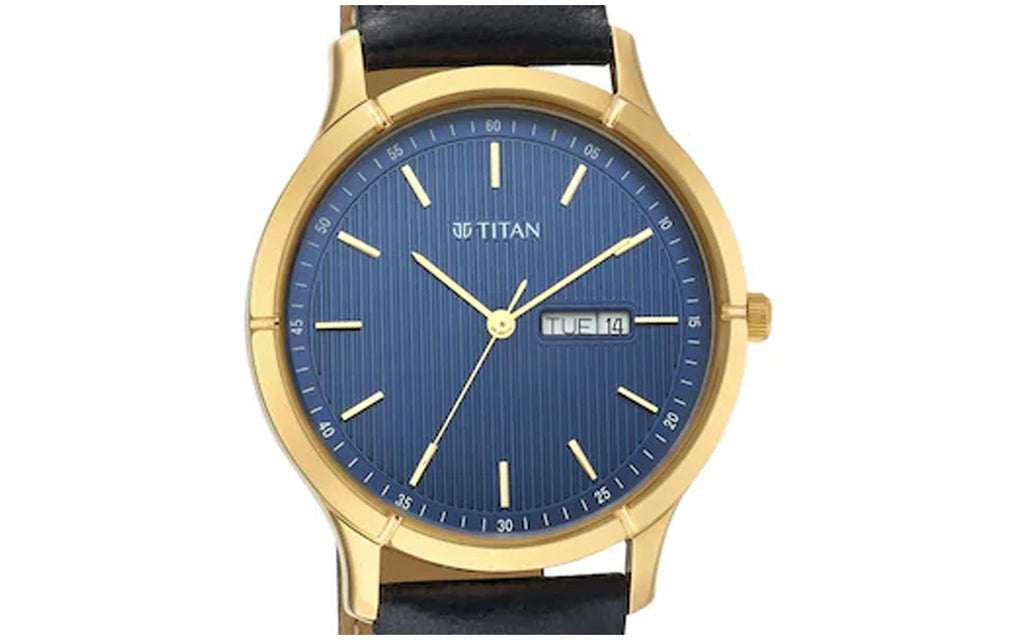 Titan 1775YL02 Blue Metal Analog Men's Watch | Watch | Better Vision
