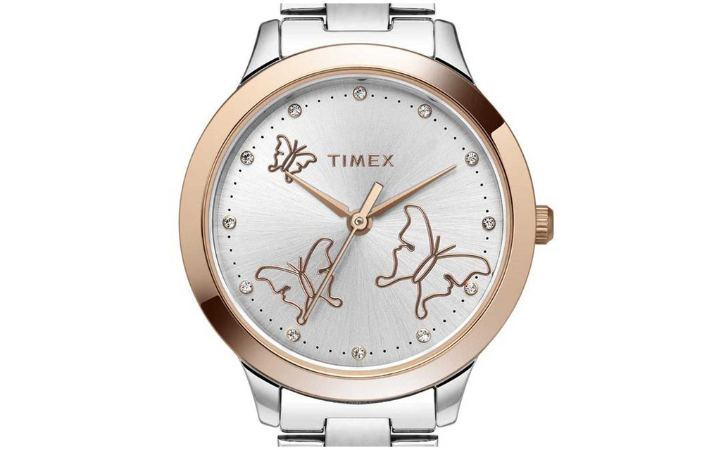 Timex TW000T634 White Metal Analog Women's Watch | Watch | Better Vision