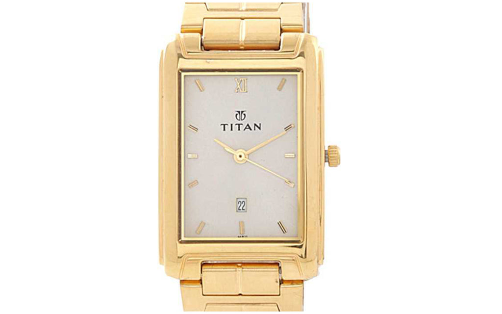 Titan NC1310YM02 Gold Metal Analog Men's Watch | Watch | Better Vision