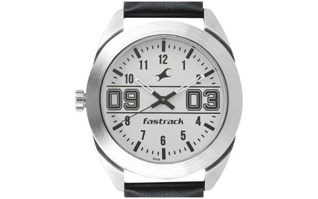 Fastrack 3175SL01 White Metal Analog Men's Watch - Better Vision