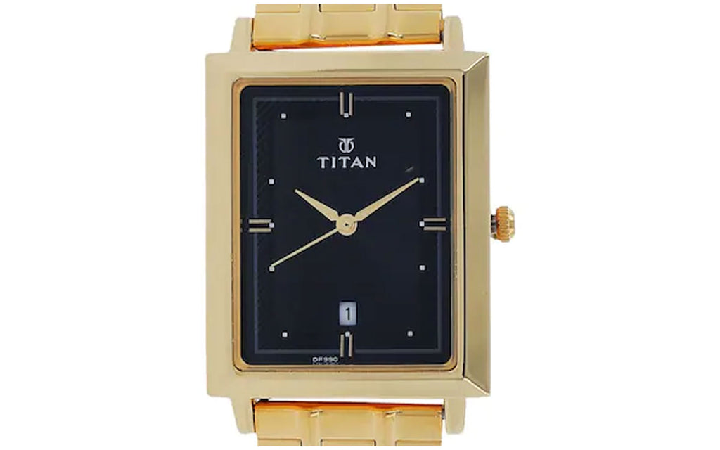 Titan NK1715YM03 Black Metal Analog Men's Watch | Watch | Better Vision