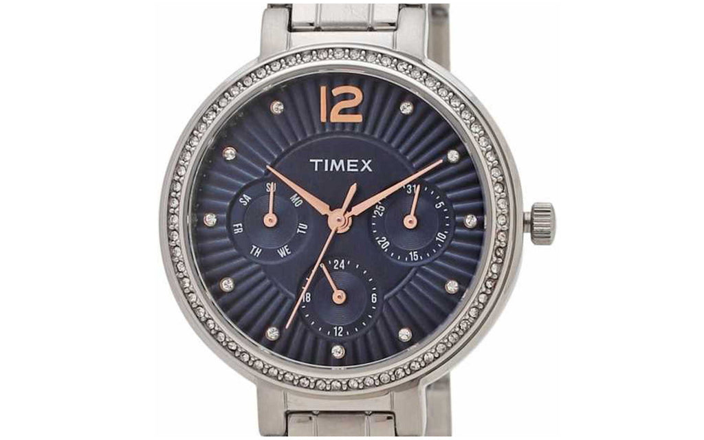 Timex TWEL11902 Blue Metal Analog Women's Watch | Watch | Better Vision
