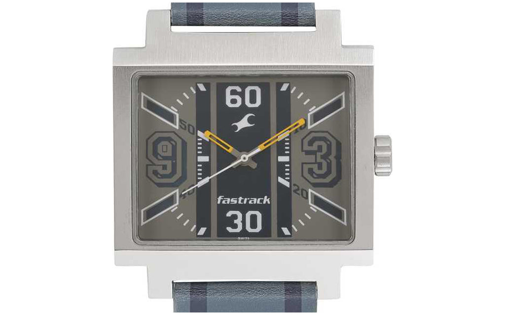 Fastrack 3180SL02 Gray Metal Analog Men's Watch - Better Vision