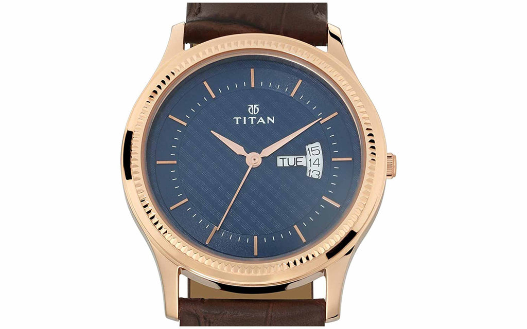 Titan NM1824WL01 Blue Metal Analog Men's Watch | Watch | Better Vision