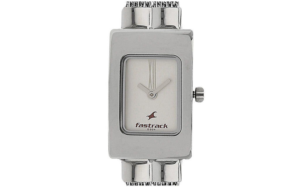Fastrack NM2049SM09 Silver Metal Analog Women's Watch | Watch | Better Vision