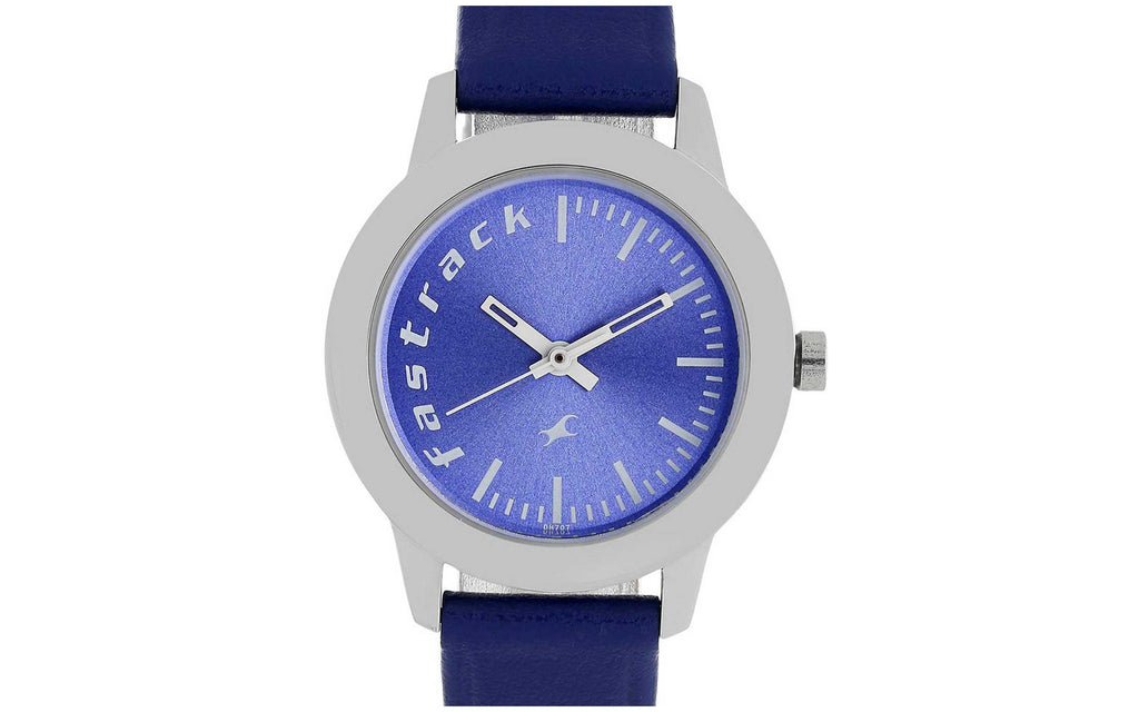 Fastrack NM68008SL03 Blue Metal Analog Women's Watch | Watch | Better Vision