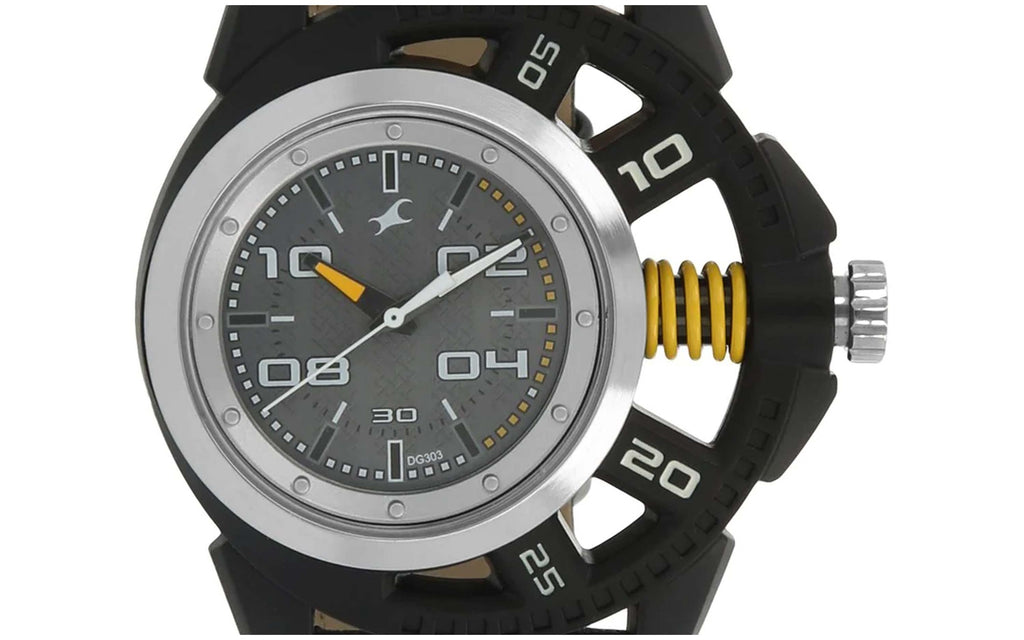 Fastrack 38028PL01J Gray Metal Analog Men's Watch - Better Vision