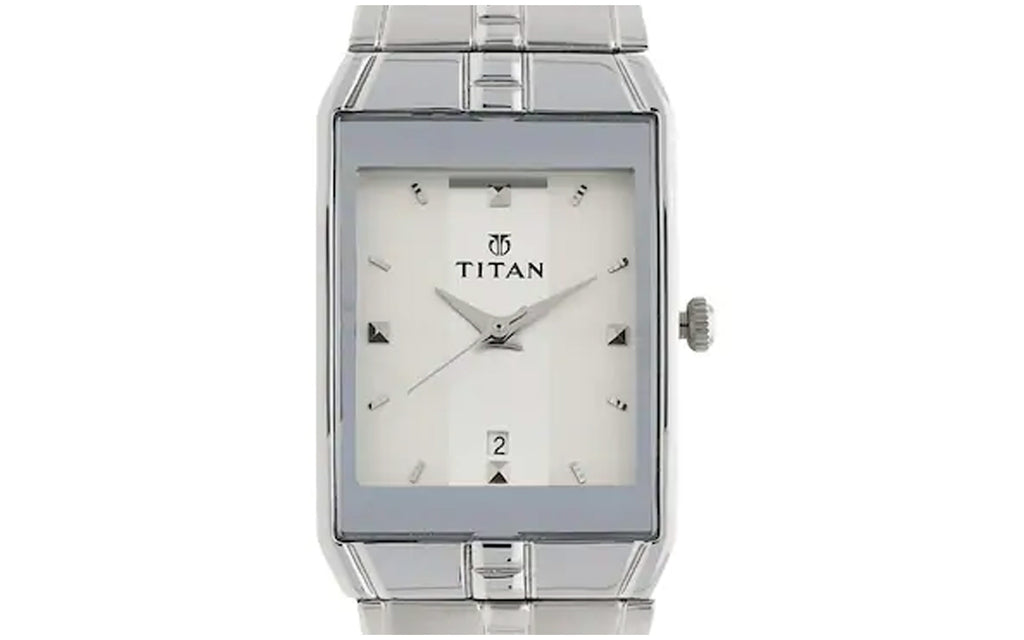 Titan NM9151SM01 White Metal Analog Men's Watch | Watch | Better Vision