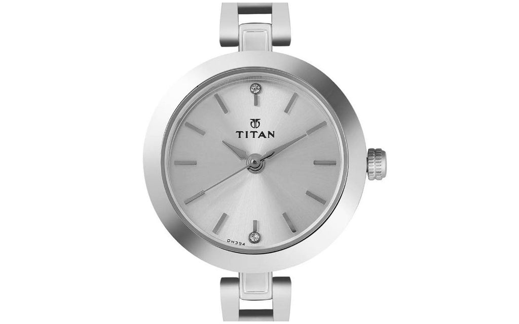 Titan NM2598SM01 Silver Metal Analog Women's Watch | Watch | Better Vision