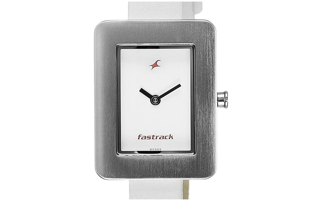 Fastrack 2343SL07 White Metal Analog Women's Watch - Better Vision