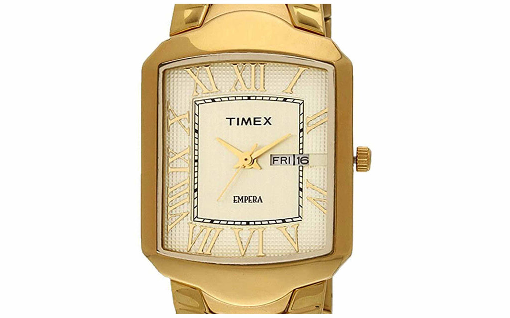 Timex CW09 Gold Metal Analog Men's Watch | Watch | Better Vision