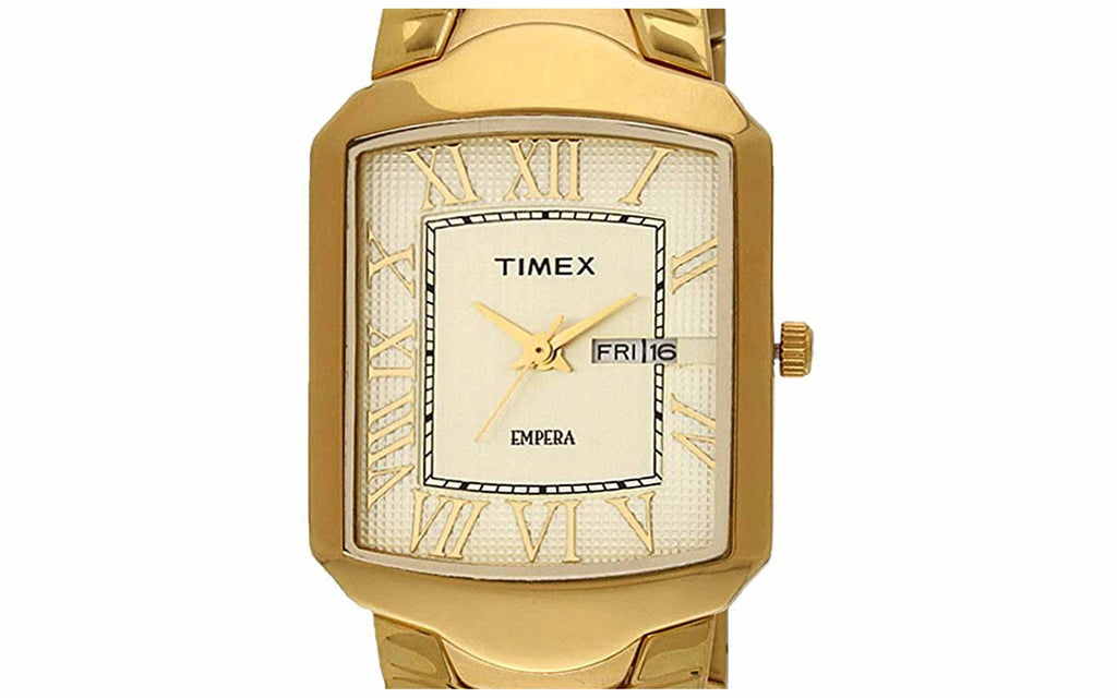 Timex CW09 Gold Metal Analog Men's Watch | Watch | Better Vision