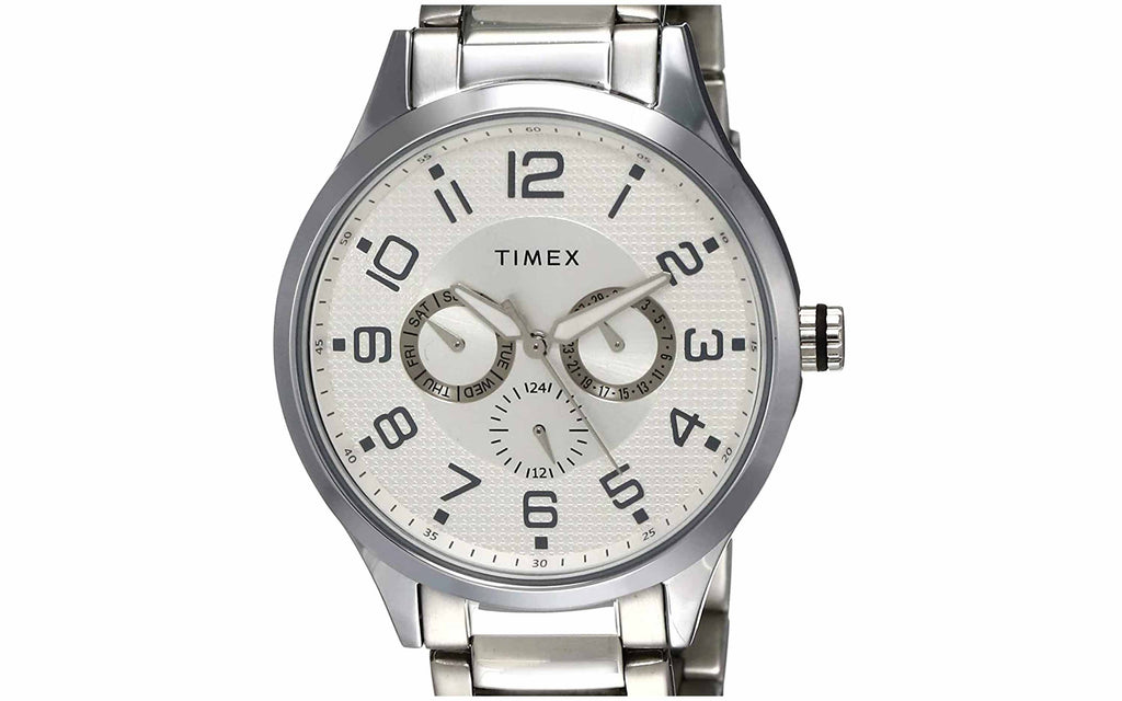 Timex TW000T306 White Metal Analog Men's Watch | Watch | Better Vision
