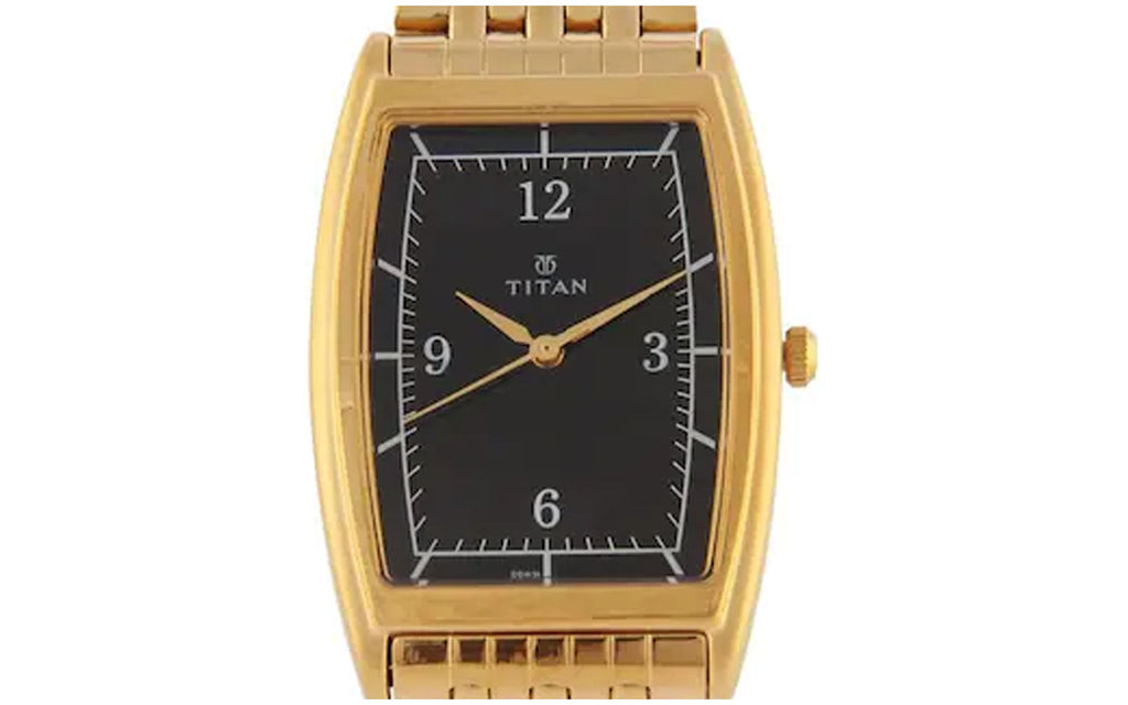 Titan 1640YM03 Black Metal Analog Men's Watch | Watch | Better Vision