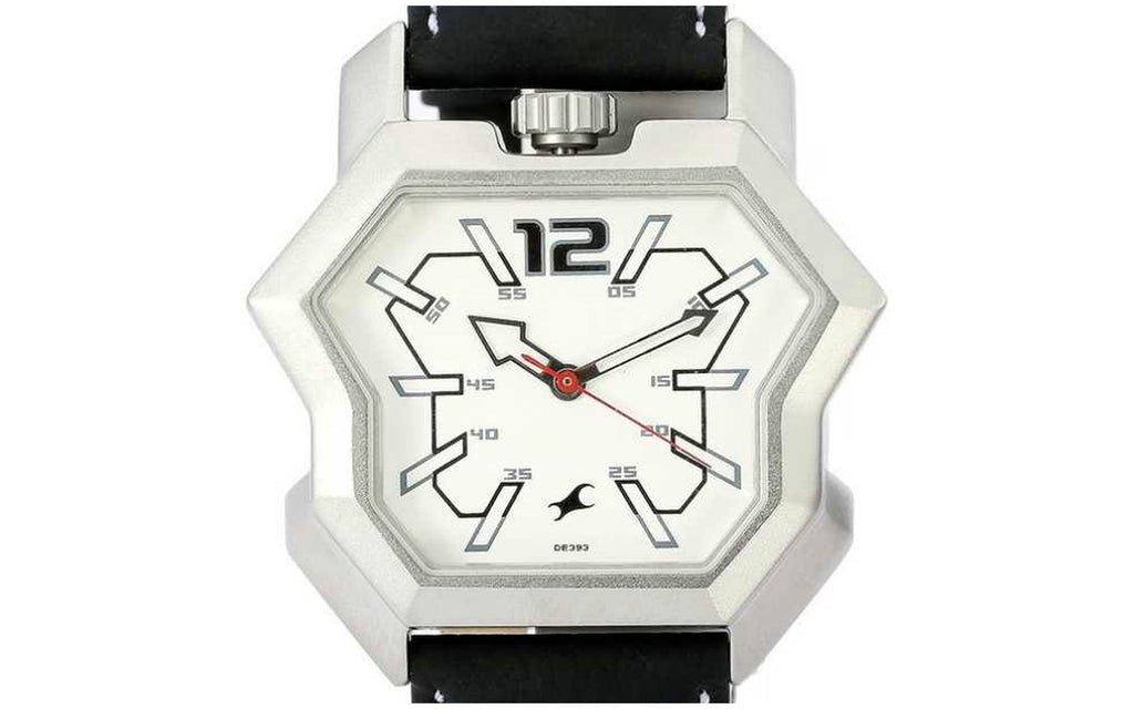 Fastrack 3125SL01 White Metal Analog Men's Watch - Better Vision