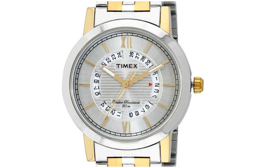 Timex TW000T128 White Metal Analog Men's Watch | Watch | Better Vision