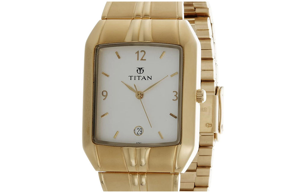 Titan NM9264YM01 White Metal Analog Men's Watch | Watch | Better Vision