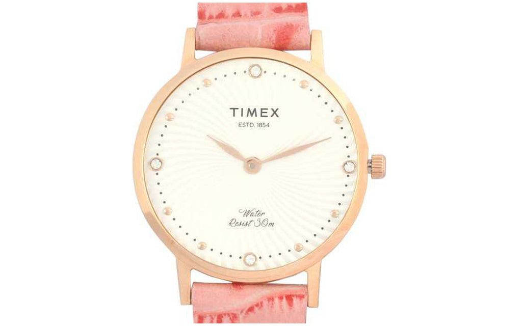 Timex TWEL12703 White Metal Analog Women's Watch | Watch | Better Vision