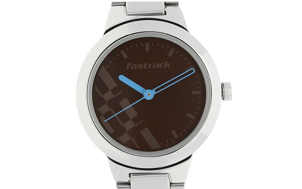 Fastrack NM6150SM02 Brown Metal Analog Women's Watch | Watch | Better Vision