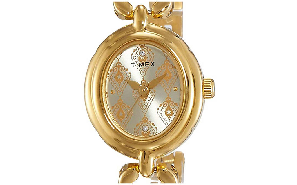 Timex TW000W701 Gold Metal Analog Women's Watch | Watch | Better Vision