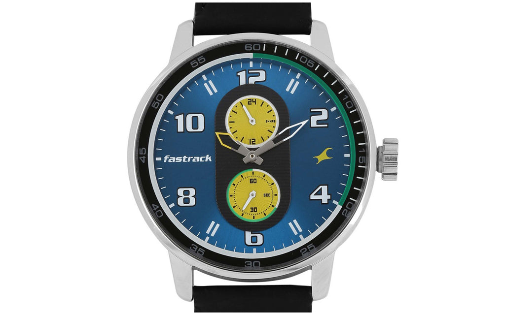 Fastrack 3159SL02 Blue Metal Analog Men's Watch - Better Vision