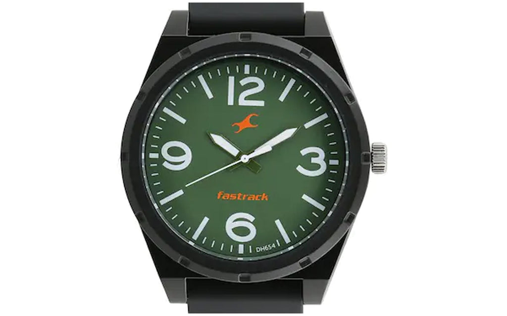 Fastrack NL38040PP03 Green Fiber Analog Men's Watch | Watch | Better Vision