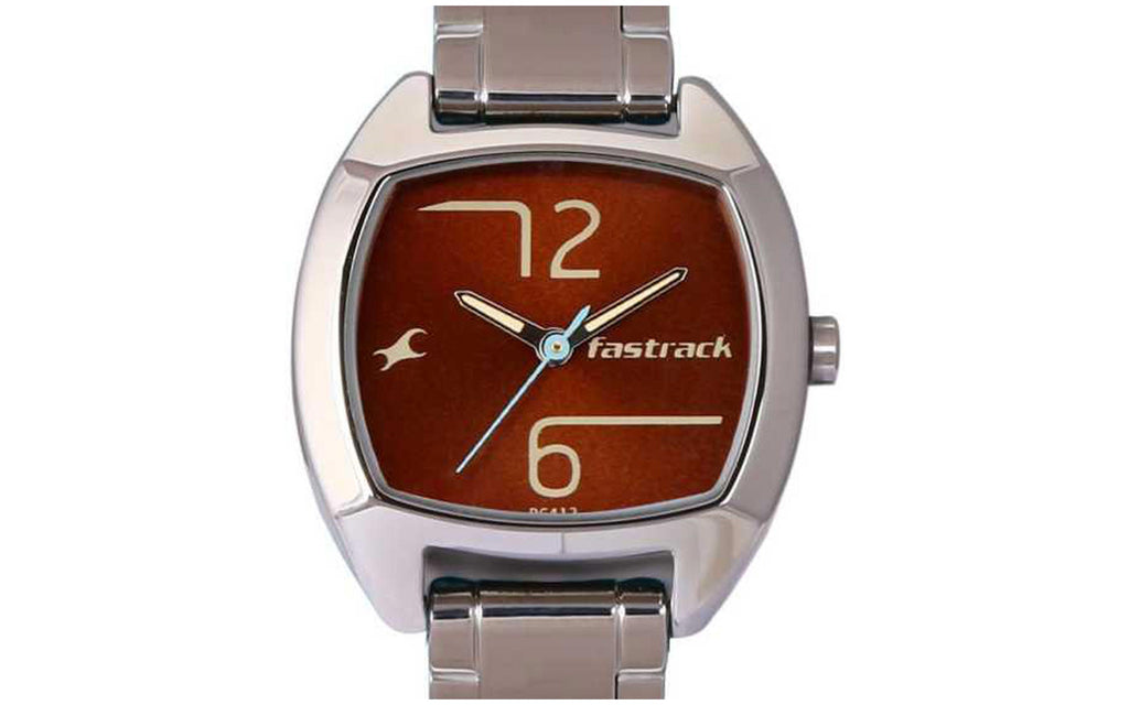 Fastrack 6162SM02 Brown Metal Analog Women's Watch | Watch | Better Vision