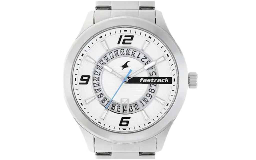 Fastrack 38050SM01 Silver Metal Analog Men's Watch | Watch | Better Vision