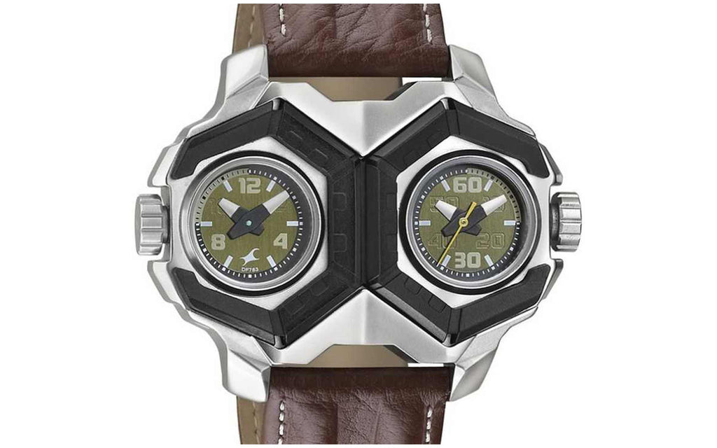 Fastrack 3151KL01 Green Metal Analog Men's Watch - Better Vision