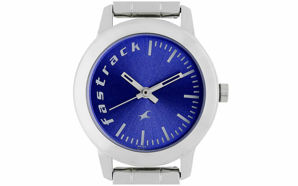 Fastrack NM68008SM03 Blue Metal Analog Women's Watch | Watch | Better Vision
