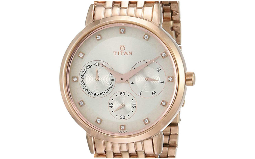 Titan NM2569WM02 Gray Metal Analog Women's Watch | Watch | Better Vision