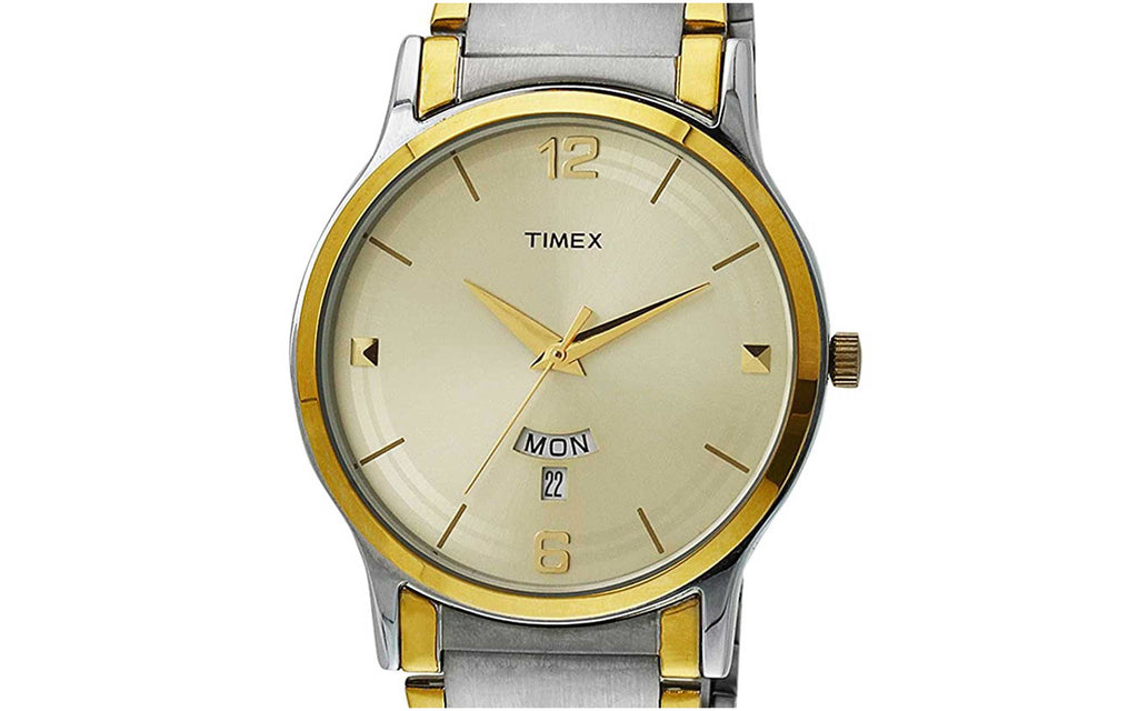 Timex TW000R426 Gold Metal Analog Men's Watch | Watch | Better Vision