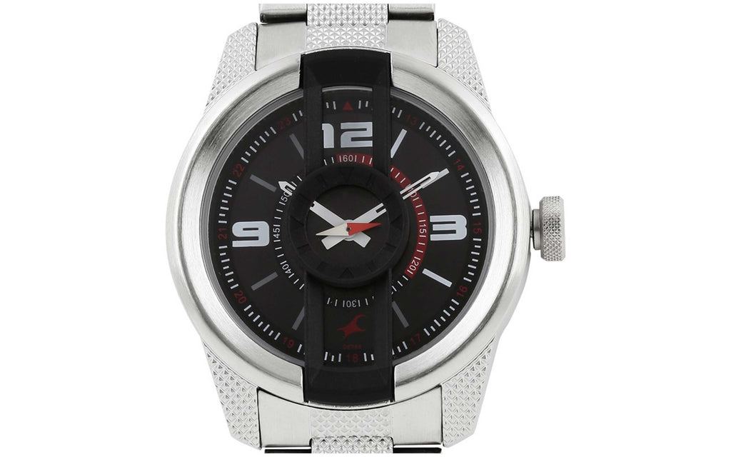 Fastrack 3152KM01 Black Metal Analog Men's Watch - Better Vision