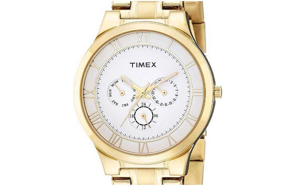 Timex TW000K110 White Metal Analog Men's Watch | Watch | Better Vision