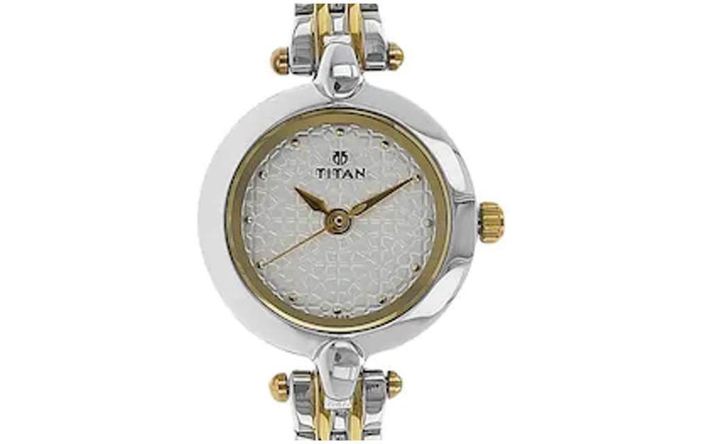 Titan NM2521BM01 White Metal Analog Women's Watch | Watch | Better Vision