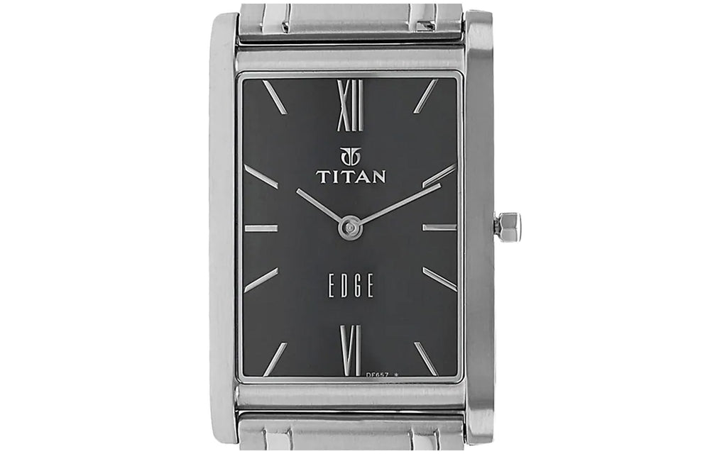 Titan NH1043SM16A Edge Black Metal Analog Men's Watch | Watch | Better Vision