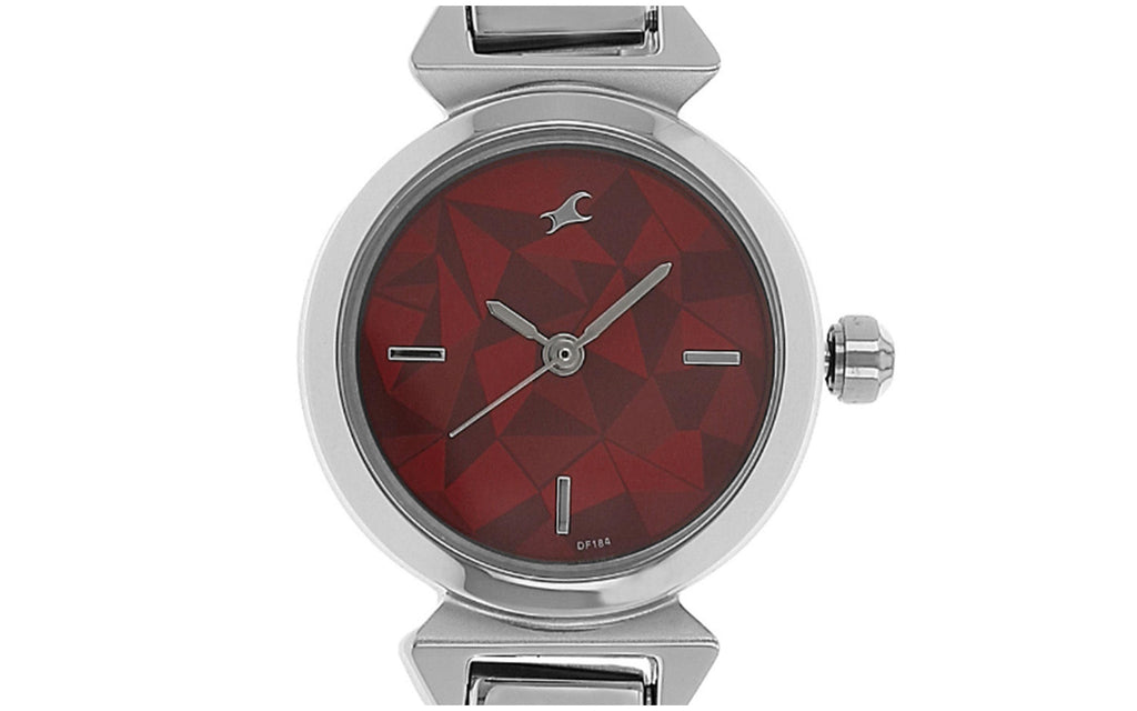 Fastrack NM6131SM01 Red Metal Analog Women's Watch | Watch | Better Vision