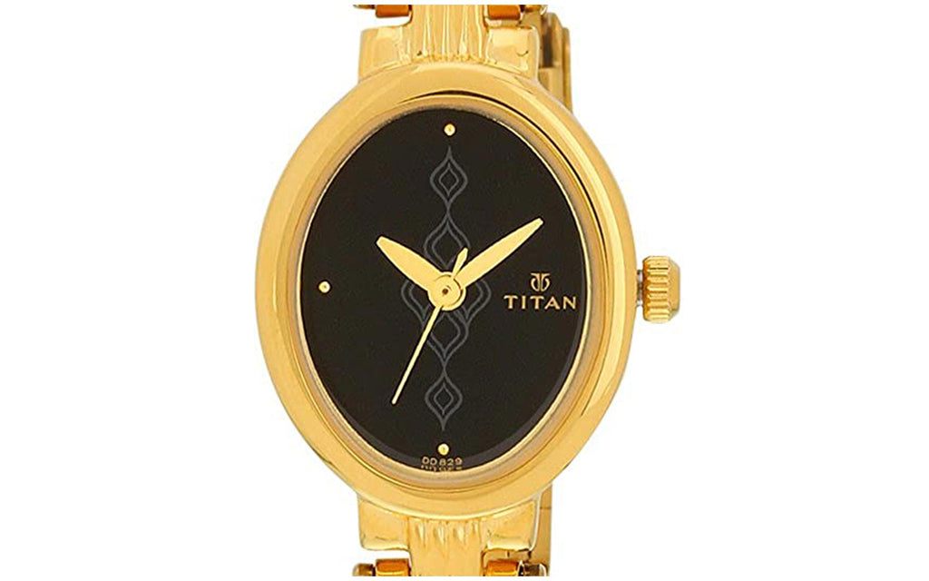 Titan NM2535YM02 Black Metal Analog Women's Watch | Watch | Better Vision