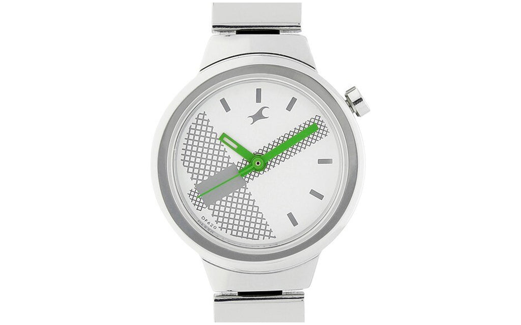 Fastrack NM6149SM03 White Metal Analog Women's Watch | Watch | Better Vision