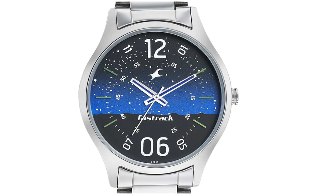 Fastrack 3184SM04 Blue Metal Analog Men's Watch - Better Vision