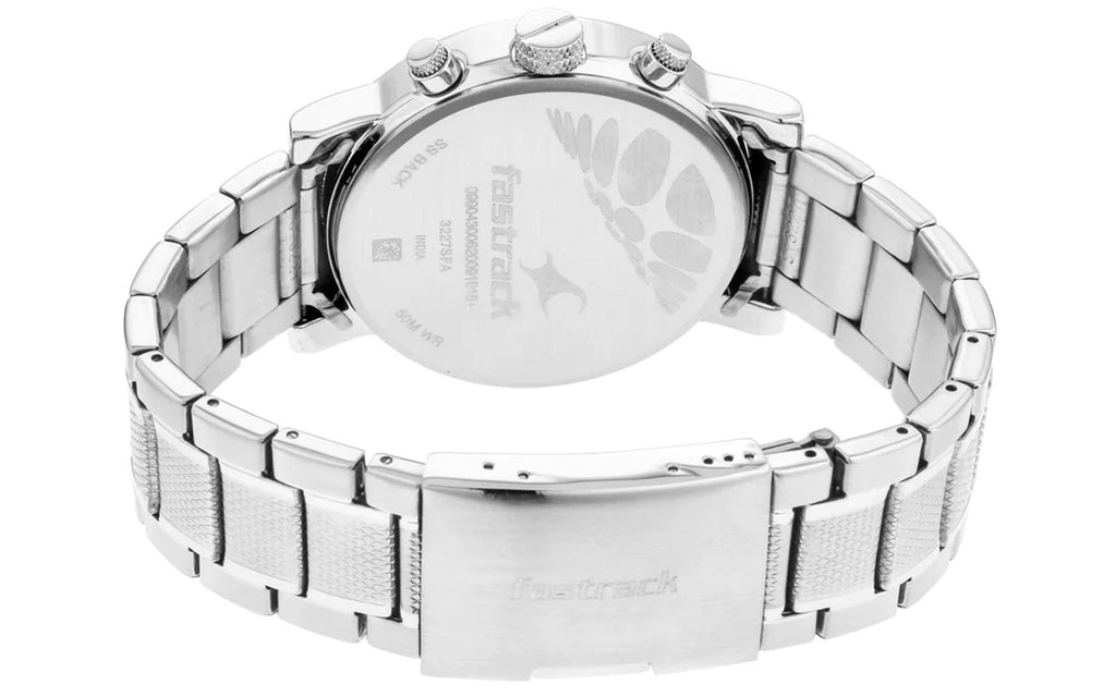 Fastrack 3227SM02 Silver Metal Analog Men's Watch | Watch | Better Vision