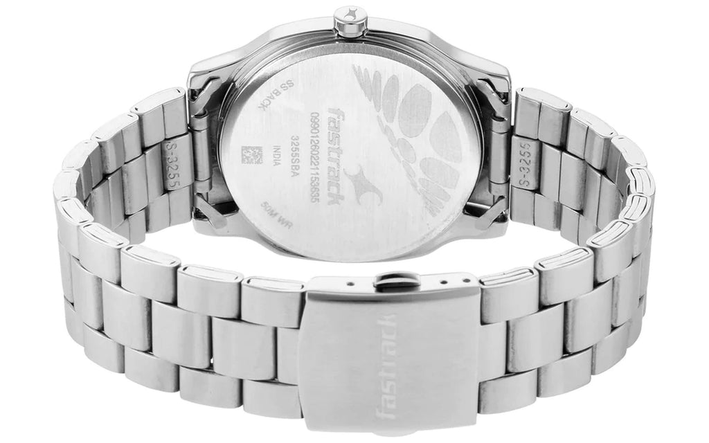 Fastrack 3255SM02 Silver Metal Analog Men's Watch | Watch | Better Vision