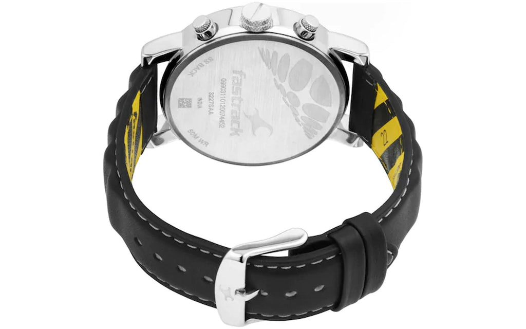 Fastrack 3227SL01 Black Leather Analog Men's Watch | Watch | Better Vision
