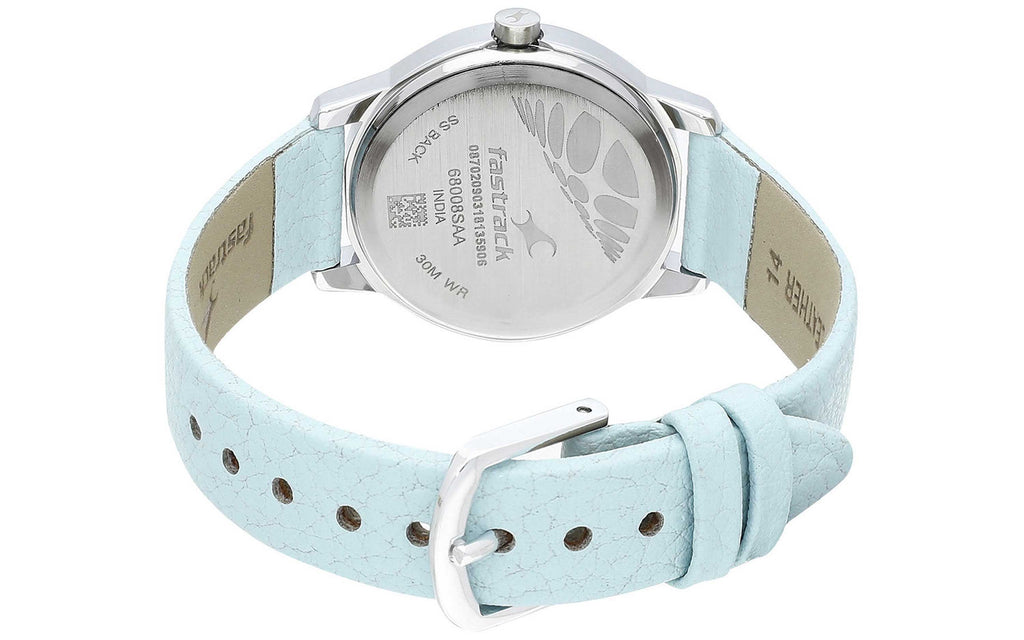 Fastrack NM68008SL07 Blue Metal Analog Women's Watch | Watch | Better Vision