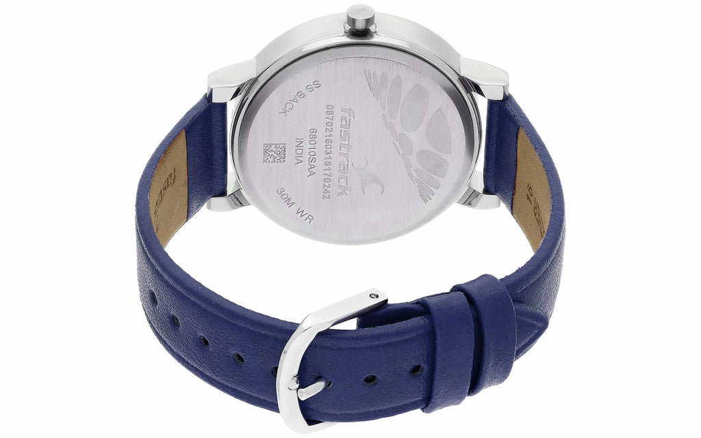 Fastrack NM68010SL03 Blue Metal Analog Women's Watch | Watch | Better Vision