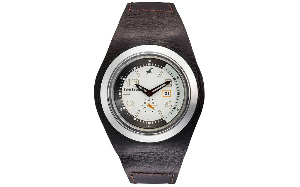 Fastrack 3003SL01 Brown Leather Analog Men's Watch | Watch | Better Vision