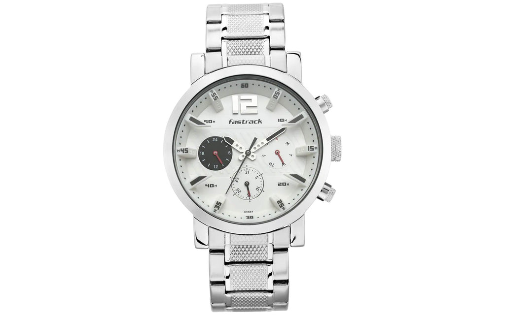 Fastrack 3227SM02 Silver Metal Analog Men's Watch | Watch | Better Vision