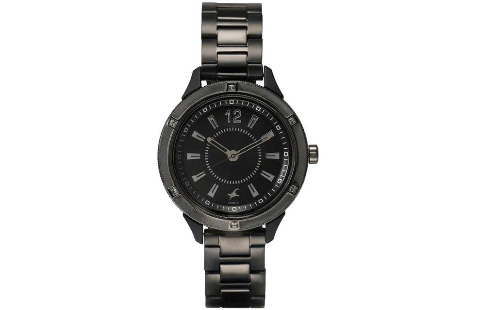 Fastrack NL6176KM19 Black Metal Analog Women's Watch | Watch | Better Vision